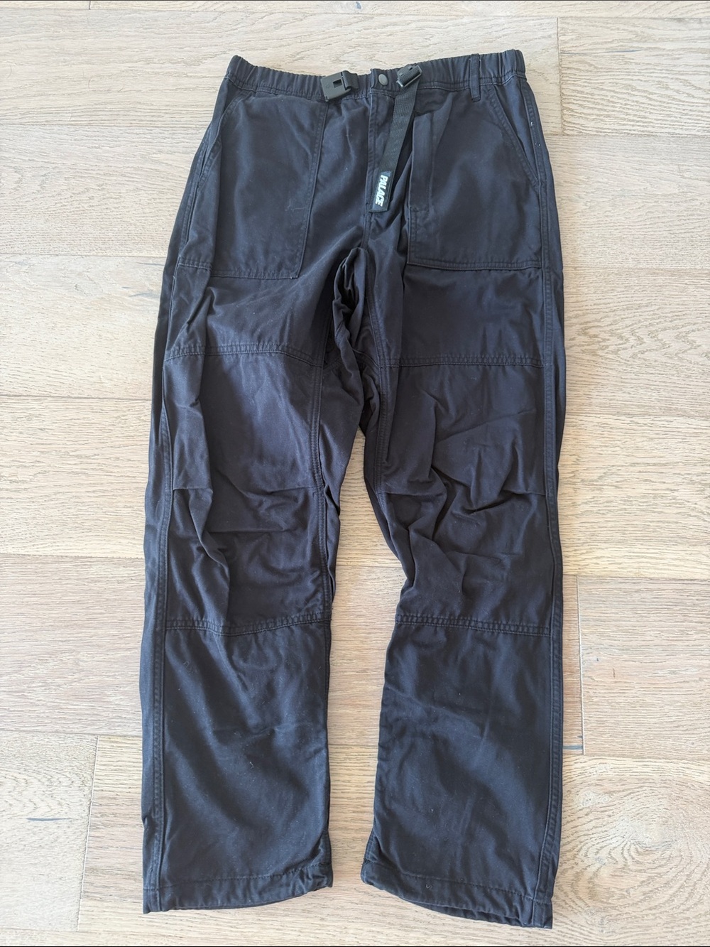 PALACE Men's Straight Pants in Black